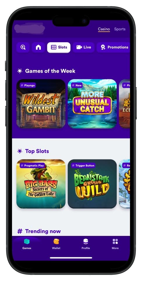 bb44 অ্যাপ ইন্টারফেস স্ক্রিনশট—ইন্টুইটিভ মেনু ও পরিষ্কার লেআউট